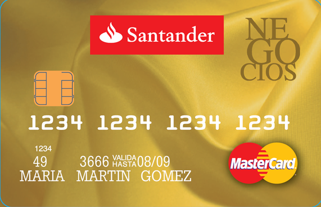 tarjeta de credito gratis banco santander