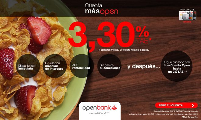 Cuenta Openbank Más Open Contratación de la Cuenta Openbank Más Open