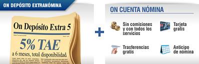 On Depósito Extra Nómina de Caixa Galicia