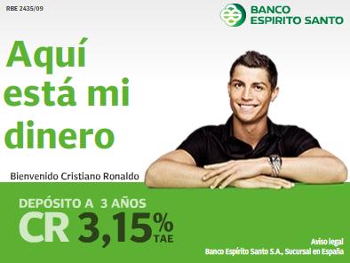 Depósito Cristiano Ronaldo