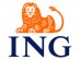 Cuenta Naranja de ING Direct, vemos el logotipo, un león naranja sobre las letras ING