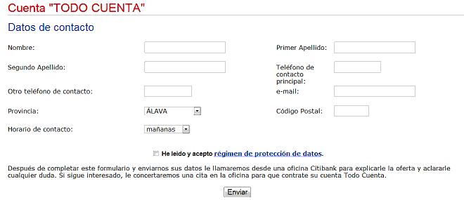 Cómo contratar la cuenta todo cuenta de Citibank