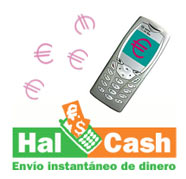 Enviar dinero a móviles mediante Hal-Cash