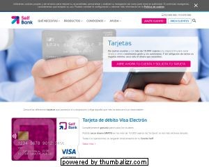 Proceso contratación Tarjeta Crédito Visa Cásica de Self Bank 1