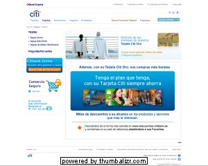 Tarjeta Citi Oro Citibank 1