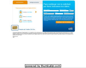 Tarjeta Citi Oro Citibank 3