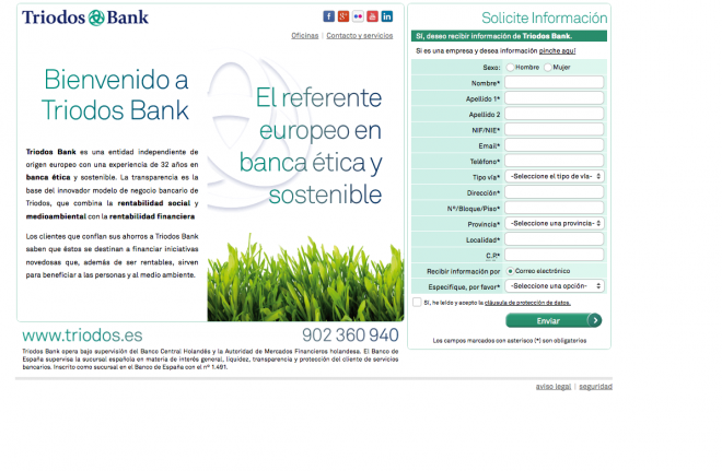 La cuenta infantil de Triodos Bank